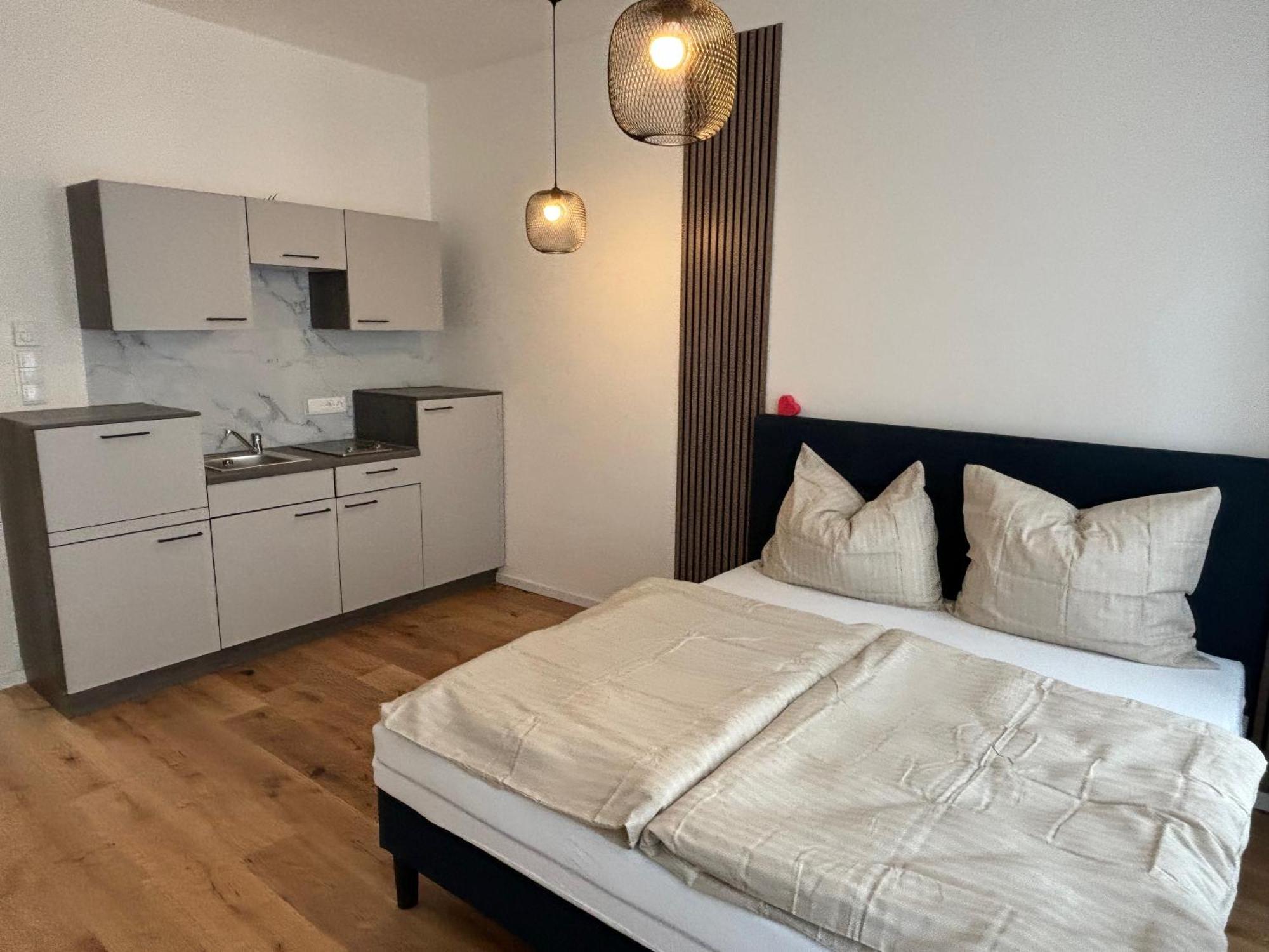 Smartes Apartment, Design, Queensize-bett Apartment